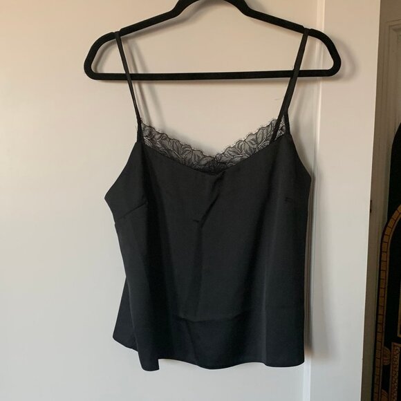 ASOS Tops - Style Cheat lace cami top in black sz 8